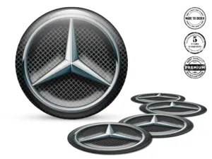 Mercedes Felgenaufkleber Autos Hochwertige Embleme